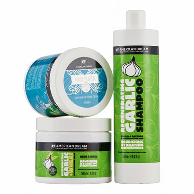 American Dream Hair Care Trio Set - 500 ML - 16.9 OZ - Wheat