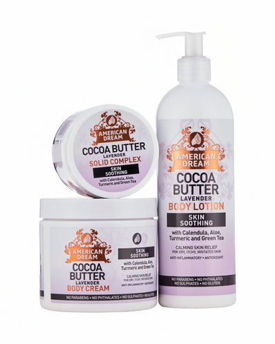 American Dream Skin Care Trio Set - Lavender
